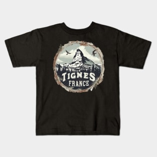 Tignes France Kids T-Shirt